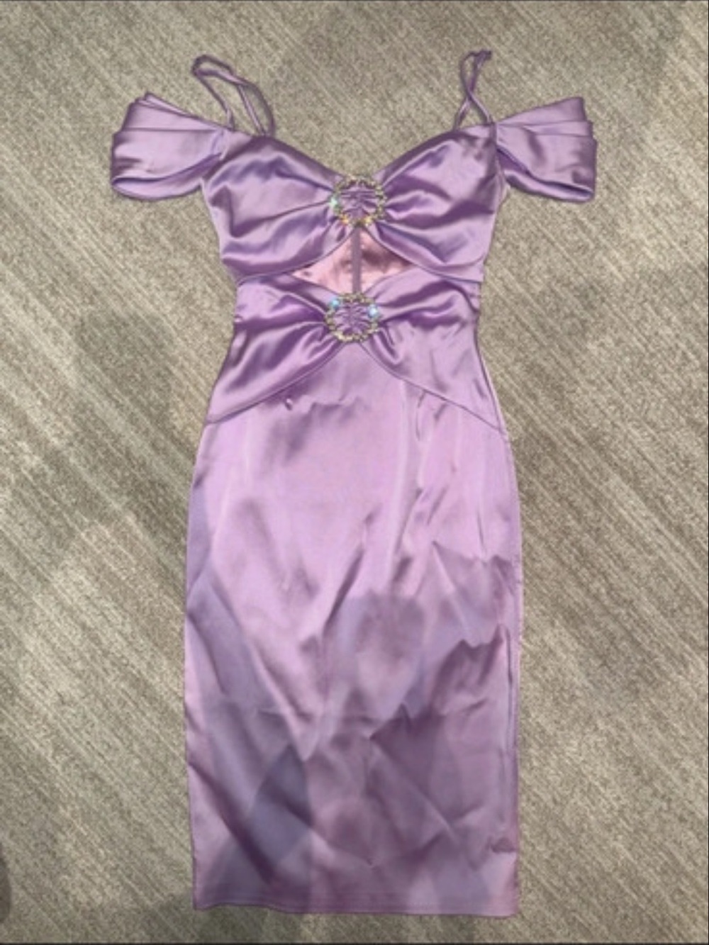 Gigii’s midi cutout dress sz Small $595